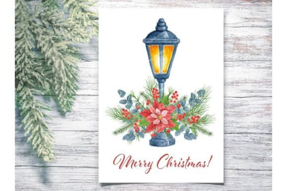 Christmas Flashlight, Poinsettia Spruce: A Seasonal Illustrations Review