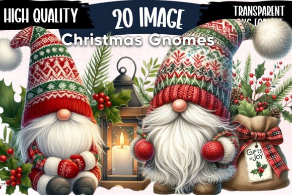 Christmas Gnomes Holiday Gnomes New Year Illustrations Review