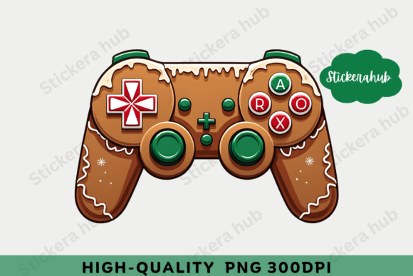 Gingerbread Christmas Gaming Controller: A Practical Review for Illustrations