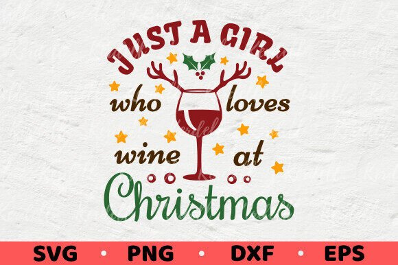 Just a Girl Who Loves Wine at Christmas: A Practical Review for Illustrations and Digital Sellers