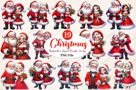 Mrs Santa Claus Christmas Clipart: A Review for Illustrations