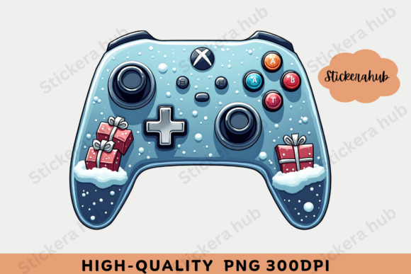 Winter Christmas Gaming Controller Embroidery Review